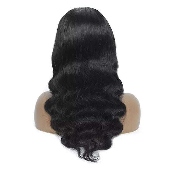 Body wavy Human Hair Head Band Wig