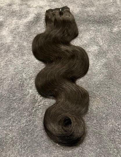 One bundle of body wavy human hair
