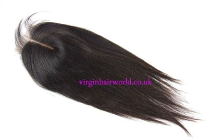 Straight Top Closure- Center Part